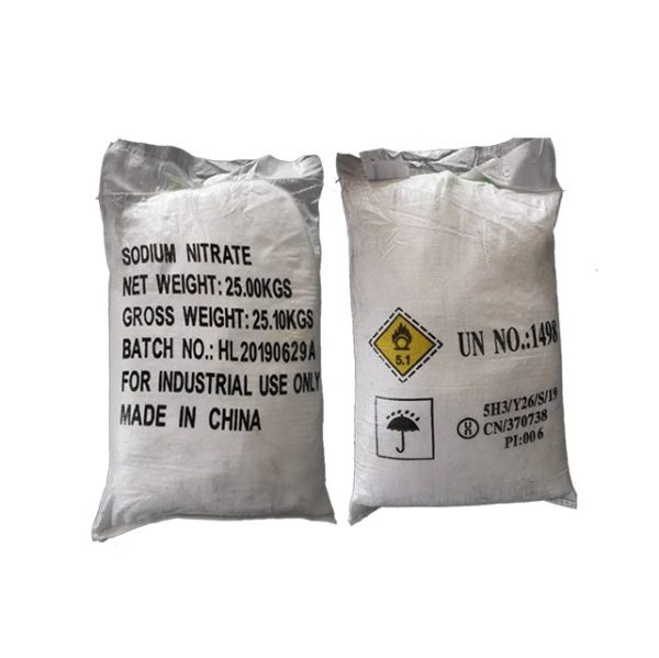 Sodium nitrate fertilizer